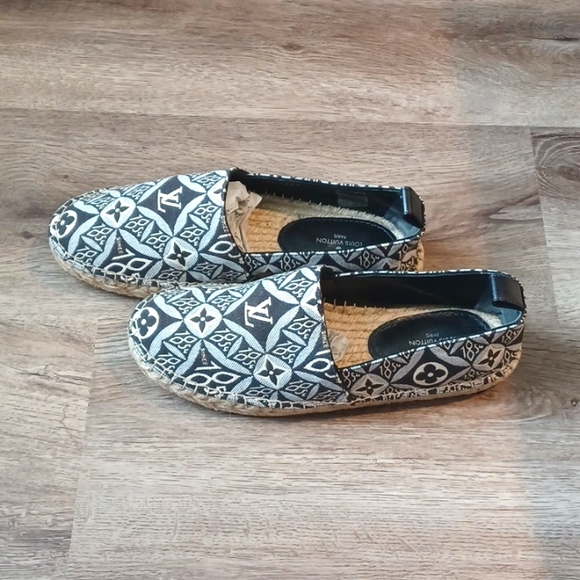 COPY - Louis Vuitton Monogram Jacquard 1854 Espadrilles Slip-on Size 7 - Picture 1 of 9